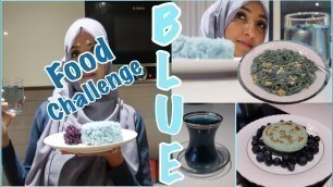 'সব থেকে কঠিন ফুড চ্যালেন্জে I Only Ate BLUE FOOD For 24 Hours