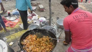 'Mouth Watering Chicken Kasa Preparation for Picnic Party | Street Food Online 2018'