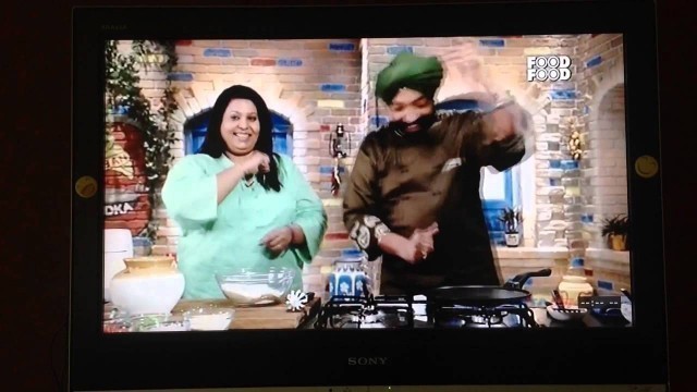 'on Turban Tadka show on FOODFOOD CHANNEL'