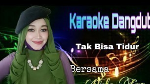 'Tak Bisa Tidur | Rhoma Irama | Karaoke Dangdut Duet Bersama Rieka Cmz'