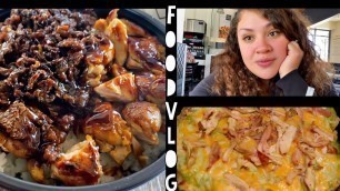 'FOOD VLOG | Waba Grill | Enchiladas | Hibachi'