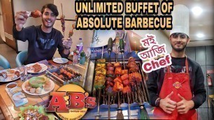 'Unlimited Buffet of Absolute Barbecues/Assamese food vlog/Dhruva j kalita'