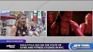 'Soul Cycle CEO on fitness competitor Peloton, and riders returning to NYC studios'