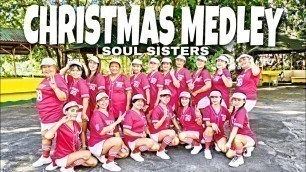 'CHRISTMAS  MEDLEY | ZUMBA DANCE | SOUL SISTERS | DANCE FITNESS | ANDOK SHR'