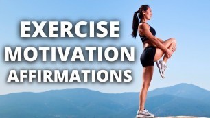 '8 Minute Fitness Motivation + Confidence Affirmations to Level Up'