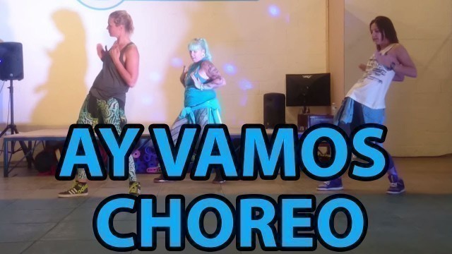 'Reggaeton Choreo - Ay Vamos by J Bavin - Roz, Saioa and Joanna - Fitness Soul'