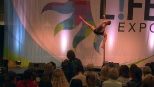 'Pole Dancing for health, fitness and confidence by Carlie Hunter - WLE 2018'