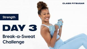 '20-Minute Upper-Body Strength & Core Routine | DAY 3 | POPSUGAR Fitness'