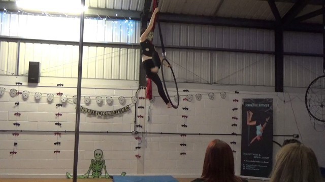 'Paradise Fitness Halloween Showcase - Fenella Aerial Hoop'