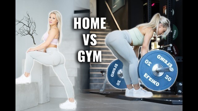 'BOOTY Homeworkouts VS. Po-Training im GYM - gleiche Erfolge?? 