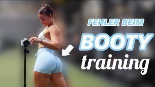 'Darum wächst dein Booty nicht! Fehler beim Po Training'