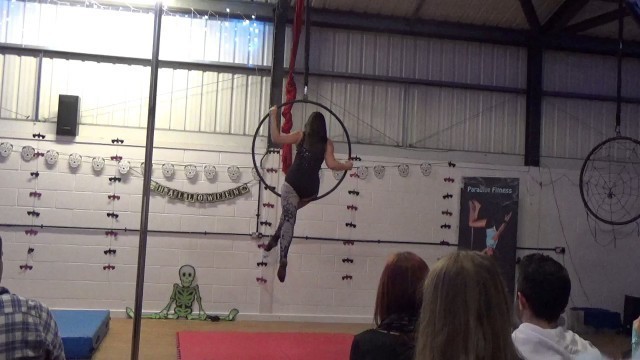 'Paradise Fitness Halloween Showcase - Lizzie Aerial Hoop'