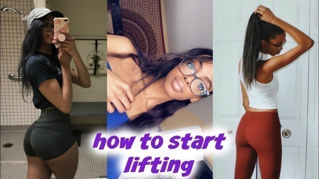 'how to start lifting q&a | booty building, confidence, workout plans, etc. • Lawenwoss'