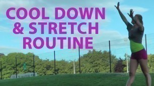 'Cool Down and Stretch routine- Te Chwile - Fitness Soul'