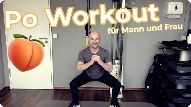 'Po-Workout für Zuhause | Knackpo mit nur 3 Übungen! 