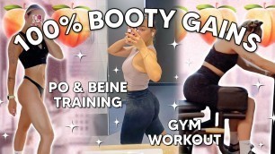 'So bekommst DU Schlanke Beine & Großen Po | Leg Day Workoutroutine im Gym 