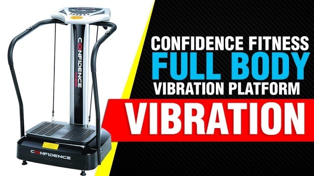 'Review Confidence Fitness Slim Full Body Vibration Trainer Platform Fitness Machine'