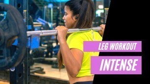 'Best Leg Workout Exercises | Fitness Soul Anjali | Leg Workout Routine'