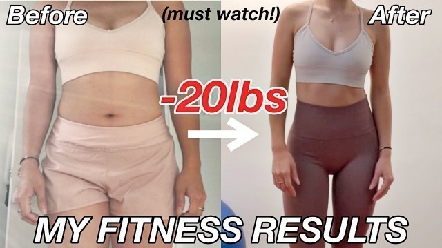 'CHLOE TING & LILLY SABRI WORKOUT RESULTS | HOW I LOST WEIGHT & GAINED CONFIDENCE + Fitness Journey'