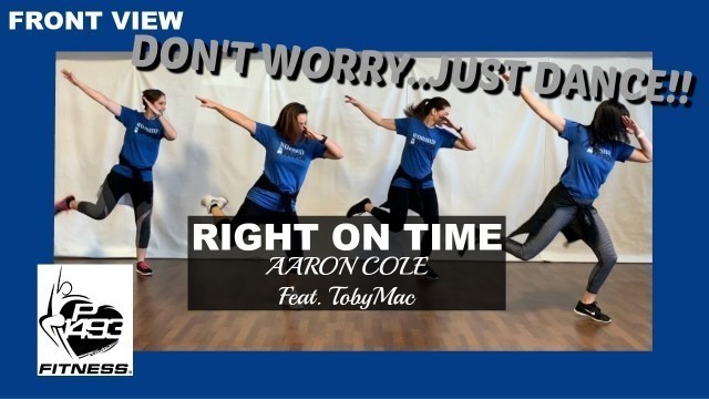 'RIGHT ON TIME || AARON COLE ft. TOBYMAC || P1493 FITNESS® || CHRISTIAN FITNESS'