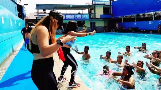 'Aqua Zumba / Aqua Fitness / Go Down Deh / Sean Paul Shaggy /Srijana Shrestha/National Sports Center'