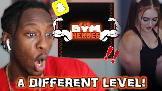 'She\'s BIGGER than BIG! - [Snapchat Gym Heroes Episode 3]'