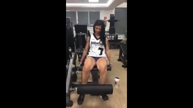 'Female fitness model Eva Andressa motivation (instagram videos compilation)'