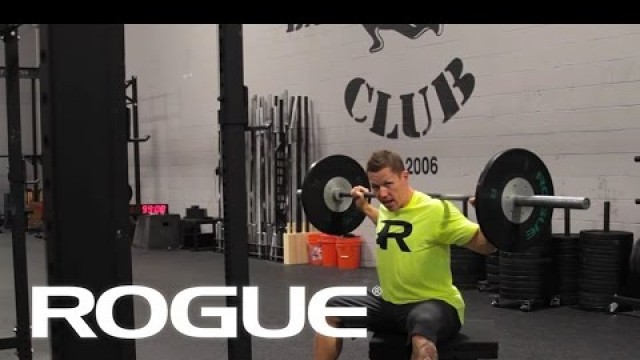 'Equipment Demo - Seated Good Mornings - Rogue Fitness'