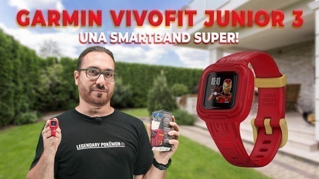 'Garmin Marvel Heroes Vivofit Jr.  3,  fitness smartband anche per bambini e bambine!'