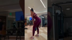 'Nicole Scherzinger Training 