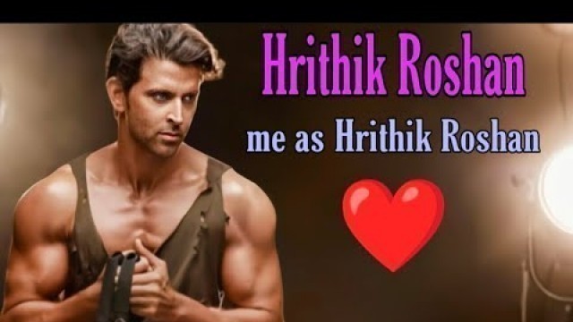 'Hrithik Roshan | Me as Hrithik Roshan look alike| #reface app'