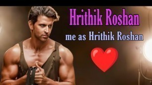 'Hrithik Roshan | Me as Hrithik Roshan look alike| #reface app'