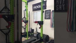 'Ryourogue Short Garage Gym Tour. @roguefitness'