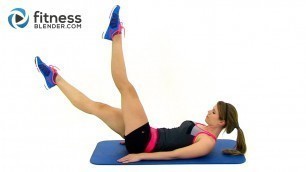 'Fitness Blender 8 Minute Abs Workout - No Equipment, No Excuses Abs and Obliques'