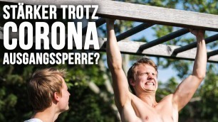 'Stärker trotz Corona Ausgangssperre - 3 Tipps'