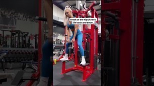 'laurensimpson STRADDLE LIFT - LAZY GIRL SET UP.