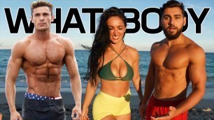 'What Body Girls Prefer | Zac Efron Vs Fitness Model'