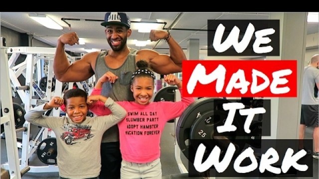 'How To Workout With Family - How To Stop Using Excuses - How To Get It Done - Vlog 016'