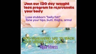 'Join Maldives Aqua fitness 120 day weight loss program to rejuvenate your body'