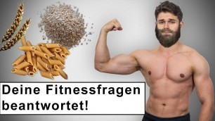 'Bartwuchs durch Krafttraining? Muskelaufbau trotz Glutenunverträglichkeit?'