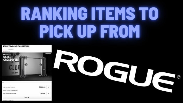 '10 Things to Get from Rogue Fitness | #8 #shorts'