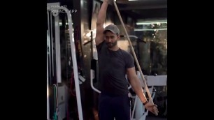 'Hrithik Roshan Gym Videos  | Hrithik Roshan , Rebel Malik Dub by reface app .'