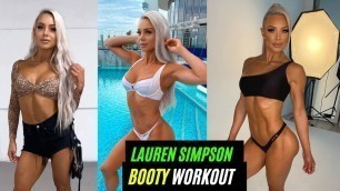 'Lauren Simpson Booty Workout | Lauren Simpson Workout | Lauren Simpson | Health Engineer |'