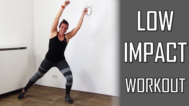 '20 Minute Low Impact Workout - Fat Burning Low Impact Cardio Exercises At Home'