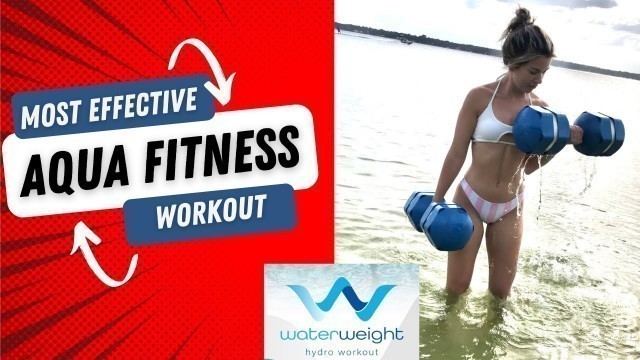 'Water Weight Pool Workout - Aqua Fitness'