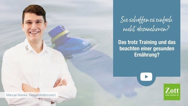 'Sie schaffen es nicht abzunehmen? Das trotz Training und das beachten einer gesunden Ernährung?'