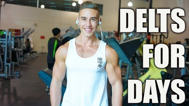 'Who Said The Gym Isn\'t Fun?! | Shoulder Workout with Zac Perna'