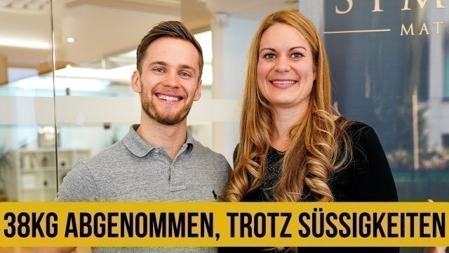 '38KG abgenommen, trotz Süßigkeiten'