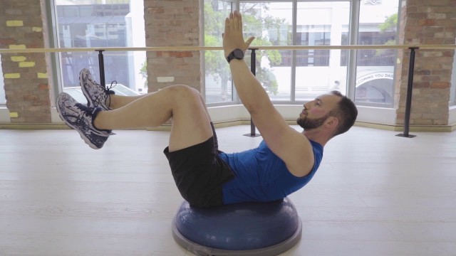 'Dead Bug Exercise | Bosu | Selcuk | Fitness First Australia'