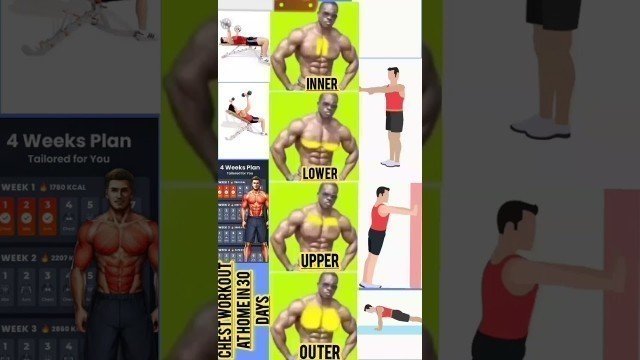 'Upper Lower Chest Workout At Home 